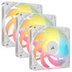 Corsair RS120-R ARGB Carcasa del ordenador Ventilador 12 cm Blanco 3 pieza(s)