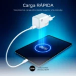 SUBBLIM CARGADOR GAN 35W CHARGER USB C