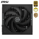 FUENTE ALIMENTACION MSI MAG A1000GLS PCIE5,PSU,1000W,80 PLUS GOLD,MODULAR,135MM,ACTIVE PFC,PCI-E 5.0 (16 PIN)X1,PCI-E (6+2 PIN)X4,SATA (15 PIN)X11 - Imagen 2
