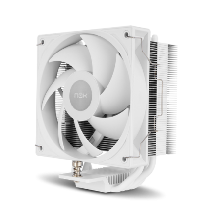 NOX Hummer NXHUMMERR400WH sistema de refrigeración para ordenador Procesador Ventilador 12 cm Blanco