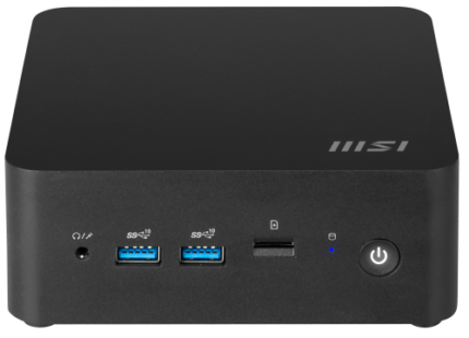 MSI CUBI NUC 1MG-238BEU PC/estación de trabajo barebone 0.84L sized PC Negro 120U Intel® SoC