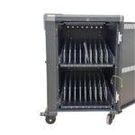 Ewent EW1703 carrito y armario de dispositivo portátil Carro de gestión y carga para dispositivos portátiles Negro, Gris - Imagen 2