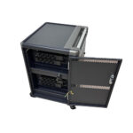 Ewent EW1703 carrito y armario de dispositivo portátil Carro de gestión y carga para dispositivos portátiles Negro, Gris - Imagen 4