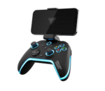 Dragonshock Aurora Plus Negro Bluetooth/RF/USB Gamepad Analógico/Digital Android, PC, Playstation 3, iOS