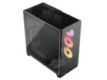 Corsair 4500X RS-R ARGB Tempered Glass Mid-Tower, Black Midi Tower Negro