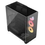 Corsair 4500X RS-R ARGB Tempered Glass Mid-Tower, Black Midi Tower Negro