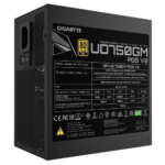 GIGABYTE UD750GM PG5 V2 Fuente de Alimentación – PCIe Gen 5.1, 80 PLUS Gold, Diseño completamente modular, Ventilador de 120 mm, Compatible con ATX 3.1, Enchufe EU - Imagen 6