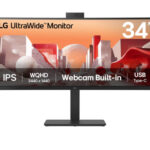 LG 34BA85QE-B pantalla para PC 86,4 cm (34") 3440 x 1440 Pixeles Wide Quad HD LCD Negro