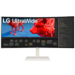 MONITOR LG, 38 PULGADAS, 38BR85QC-W, 96,5 CM, 3840 X 1600 PIXELES, ULTRAWIDE QUAD HD+, LCD, 1 MS, BLANCO