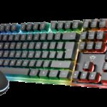 Trust GXT 838 Azor Gaming Combo teclado USB QWERTY Español Negro