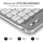 SUBBLIM Teclado Bluetooth Smart BT Keyboard Silver - Imagen 4