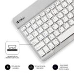 SUBBLIM Teclado Bluetooth Smart BT Keyboard Silver - Imagen 5
