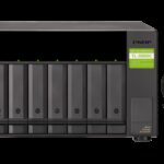 QNAP TL-D800C caja para disco duro externo Carcasa de disco duro/SSD Negro, Gris 2.5/3.5"