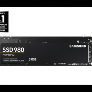 Samsung 980 M.2 250 GB PCI Express 3.0 V-NAND NVMe