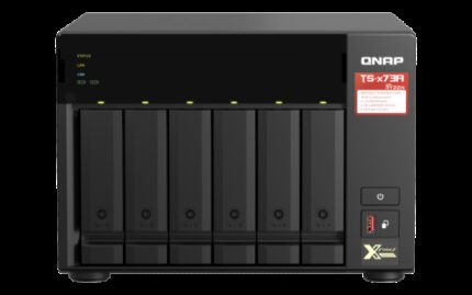 QNAP TS-673A-8G servidor de almacenamiento NAS Torre Ethernet Negro V1500B