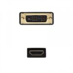 Nanocable CABLE DVI A HDMI DVI18+1/M-HDMI A/M 1.8 M - Imagen 3