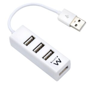 Ewent EW1122 hub de interfaz USB 2.0 Blanco