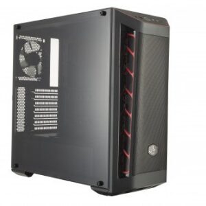 Cooler Master MasterBox MB511 Midi Tower Negro, Rojo