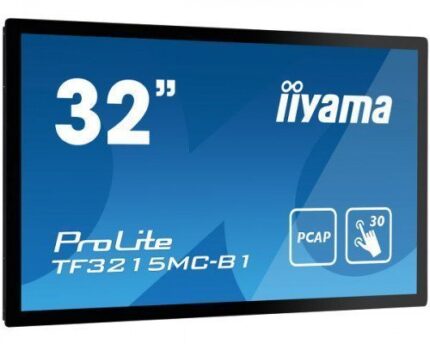 iiyama ProLite TF3215MC-B1 monitor pantalla táctil 81,3 cm (32") 1920 x 1080 Pixeles Single-touch Quiosco Negro