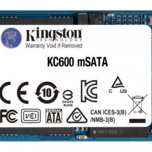 Kingston Technology KC600 mSATA 256 GB Serial ATA III 3D TLC