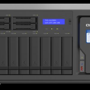 QNAP TVS-h1288X NAS Torre Ethernet Negro