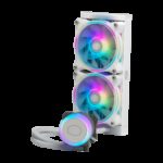 Cooler Master MasterLiquid ML240 Illusion White Edition refrigeración agua y freón - Imagen 3