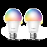 Tapo L530E(2-pack) Bombilla inteligente 8,7 W Metálico, Blanco Wi-Fi