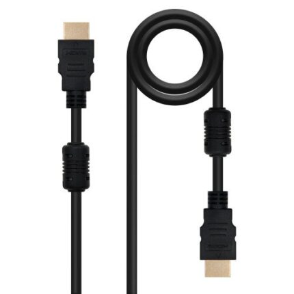 NANOCABLE CABLE HDMI V1.4 (ALTA VELOCIDAD / HEC) CON FERRITA, A/M-A/M, 3.0 M (10.15.1803)