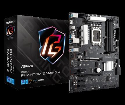 Asrock Z690 PHANTOM GAMING 4 Intel Z690 LGA 1700 ATX