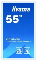 iiyama ProLite TF5539UHSC-W1AG monitor pantalla táctil 139,7 cm (55") 3840 x 2160 Pixeles Multi-touch Multi-usuario Blanco - Imagen 2
