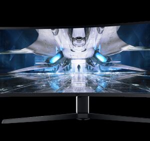 Samsung LS49AG952NU 124,5 cm (49") 5120 x 1440 Pixeles 4K Ultra HD QLED Negro, Blanco