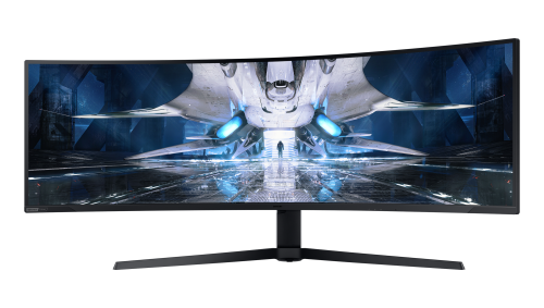 Samsung LS49AG952NU 124,5 cm (49") 5120 x 1440 Pixeles 4K Ultra HD QLED Negro, Blanco