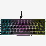 Corsair K65 RGB MINI teclado USB QWERTY Inglés, Español Negro