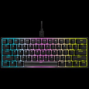 Corsair K65 RGB MINI teclado USB QWERTY Inglés, Español Negro