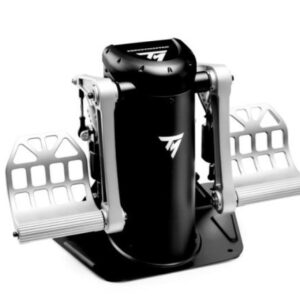 Thrustmaster TPR Rudder Negro, Plata USB Simulador de Vuelo Analógico PC