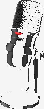 HP 4P5P8AA micrófono Negro Micrófono para PC - Imagen 4