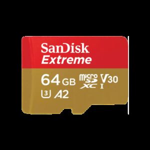 SanDisk Extreme 64 GB MicroSDXC UHS-I Clase 10