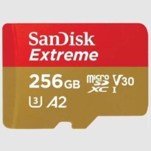 SanDisk Extreme 256 GB MicroSDXC UHS-I Clase 3