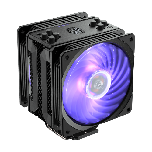248611 Cooler Master Hyper 212 RGB Black Edition w/LGA1700 Carcasa del ordenador, Procesador Enfriador 12 cm Negro - Imagen 1