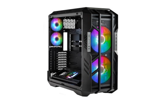 Cooler Master HAF The Berserker Full Tower Gris, Titanio