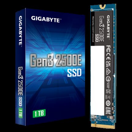 Gigabyte Gen3 2500E SSD 1TB M.2 1000 GB PCI Express 3.0 3D NAND NVMe