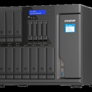 QNAP TS-1655 NAS Torre Ethernet Negro