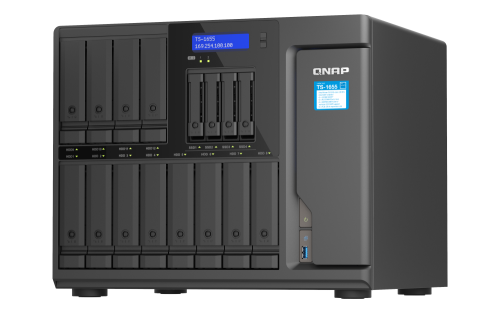 QNAP TS-1655 NAS Torre Ethernet Negro