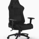 SILLA CORSAIR GAMING TC100 RELAXED FABRIC NEGRA CF-9010051-WW