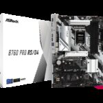 Asrock B760 Pro RS/D4 Intel B760 LGA 1700 ATX