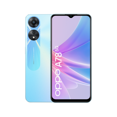 OPPO A78 5G 16,7 cm (6.56") SIM doble Android 13 USB Tipo C 4 GB 128 GB 5000 mAh Azul