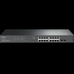 TP-Link TL-SG2218P switch L2/L2+ Gigabit Ethernet (10/100/1000) Energía sobre Ethernet (PoE) 1U Negro