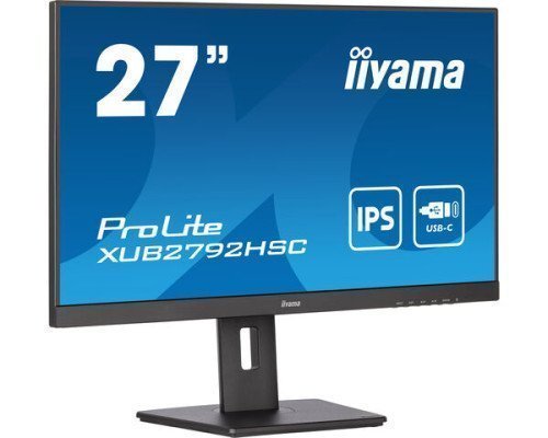 iiyama ProLite XUB2792HSC-B5 LED display 68,6 cm (27") 1920 x 1080 Pixeles Full HD Negro