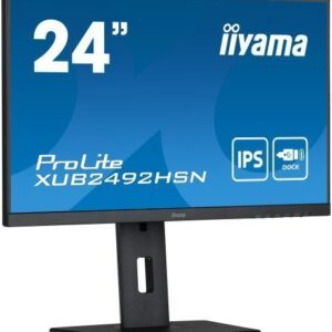 iiyama ProLite XUB2492HSN-B5 LED display 61 cm (24") 1920 x 1080 Pixeles Full HD Negro