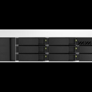 QNAP TS-864EU-RP-8G servidor de almacenamiento NAS Bastidor (2U) Ethernet Negro